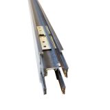 CALCA 3.28FT(100cm) Track Bar for LED MultiSignsBar Upper and lower double tracks