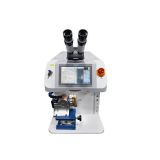 Portable 150W Jewelry Laser Welding Machine Laser Welders Jewelries with Rotary Axis 80J