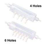 Ink Circulation Splitter White Buffer Bottle for Epson 3200 XP600 4720 Printheads